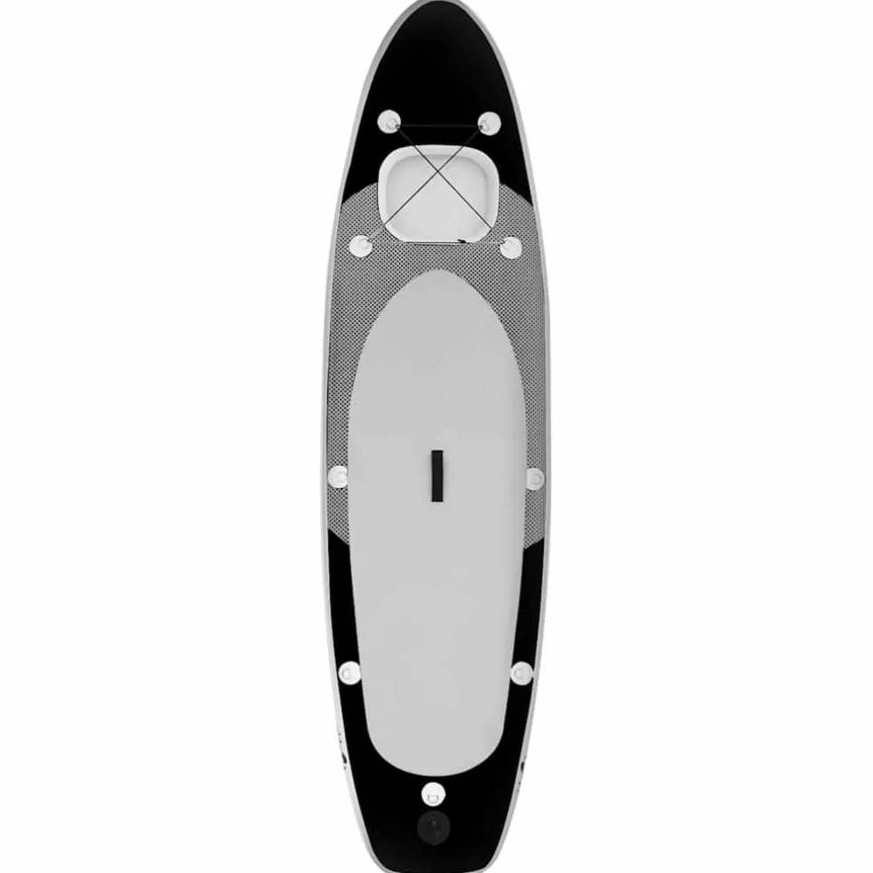 vidaXL Stand Up Paddleboardset opblaasbaar 300x76x10 cm zwart