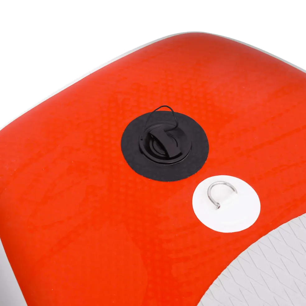 vidaXL Stand Up Paddleboardset opblaasbaar 300x76x10 cm rood