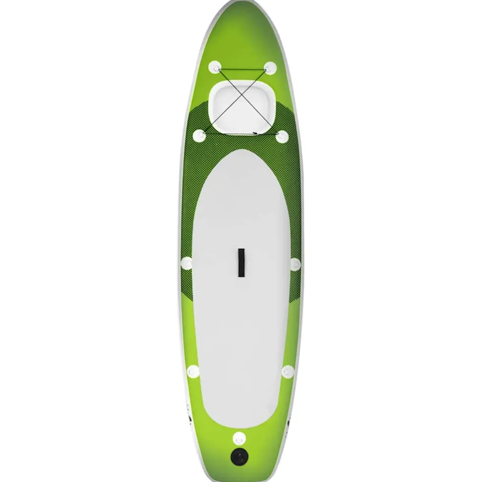 vidaXL Stand Up Paddleboardset opblaasbaar 300x76x10 cm groen