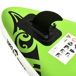 vidaXL Stand Up Paddleboardset opblaasbaar blauw en wit