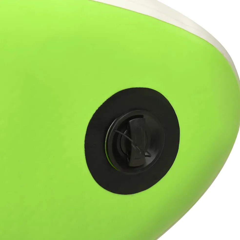 vidaXL Stand Up Paddleboardset opblaasbaar 305x76x15 cm groen