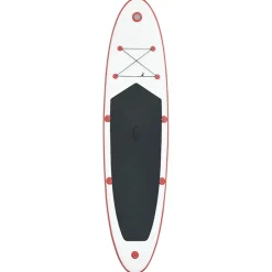 vidaXL Stand Up Paddleboardset opblaasbaar rood en wit
