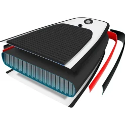 vidaXL Stand Up Paddleboardset opblaasbaar groen en wit