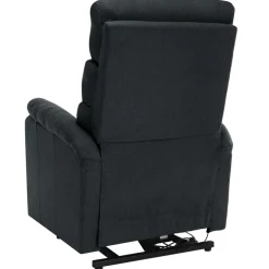 vidaXL Sta-op-massagestoel stof donkergrijs