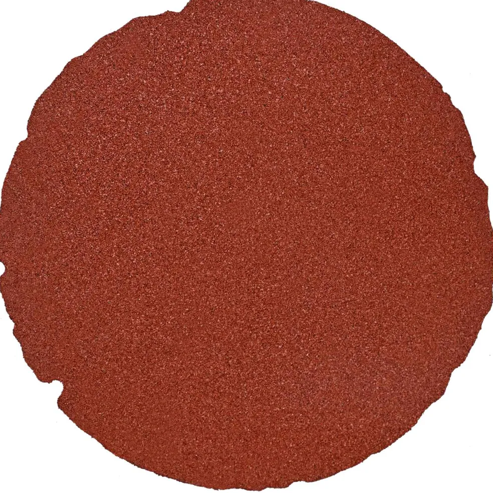 vidaXL Stapsteen 6 st Rood Ø 45 x 1,8 cm Rubber