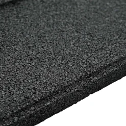vidaXL Stapsteen 6 st Zwart 40,5 x 40,5 x 2 cm Rubber