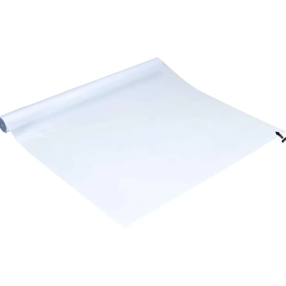 vidaXL Statisch raamfolie Frosted Grijs 45 x 500 cm PVC
