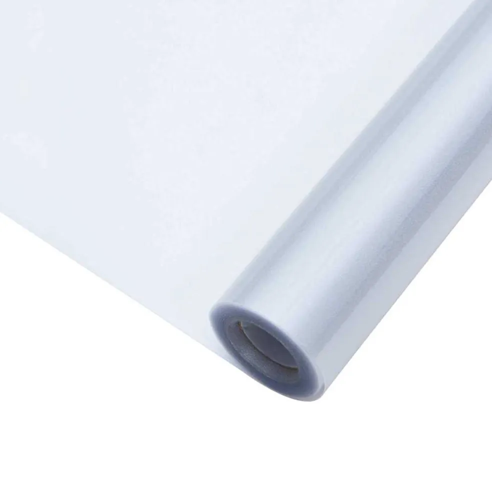 vidaXL Statisch raamfolie Frosted Grijs 45 x 500 cm PVC