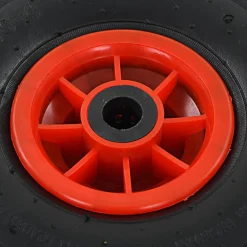 vidaXL Steekwagenwielen 2 st 3,00-4 (245x82) rubber