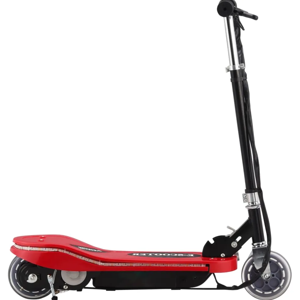 vidaXL Step elektrisch met LED 120 W rood