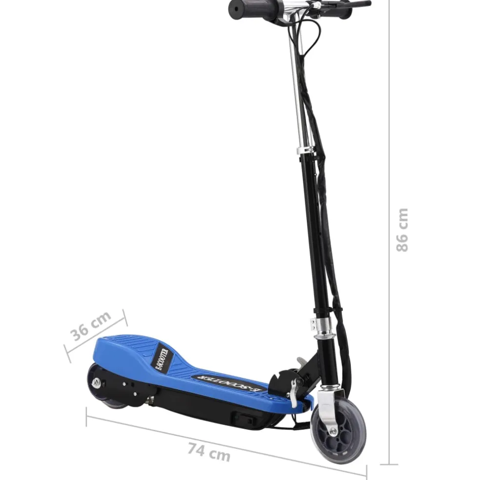 vidaXL Step elektrisch 120 W blauw
