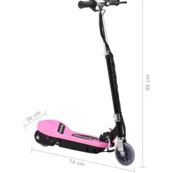 vidaXL Step elektrisch 120 W roze