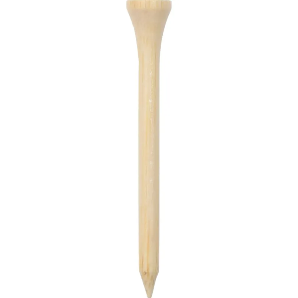 vidaXL 1000 st Golftees 83 mm bamboe