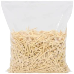vidaXL 1000 st Golftees 83 mm bamboe