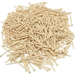 vidaXL 1000 st Golftees 83 mm bamboe