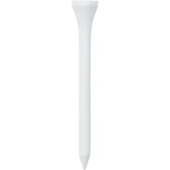 vidaXL 1000 st Golftees 83 mm bamboe wit