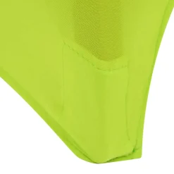 vidaXL Stoelhoes stretch antraciet 6st groen