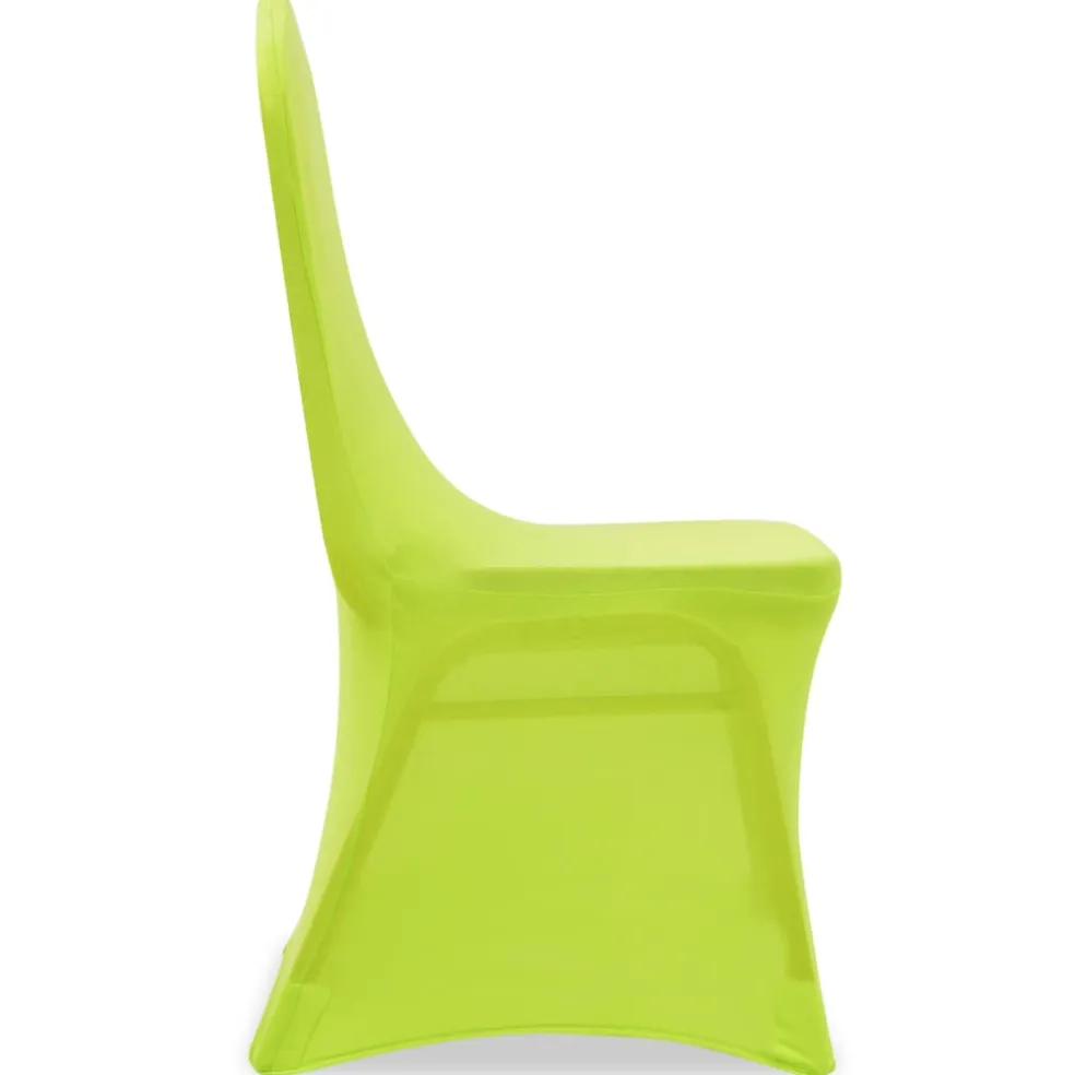 vidaXL Stoelhoes stretch antraciet 6st groen