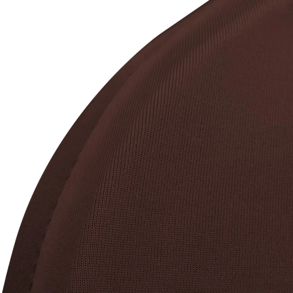 vidaXL Stoelhoes stretch 6 st bruin