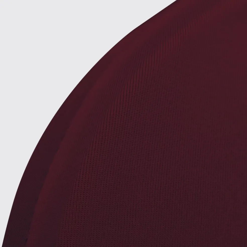 vidaXL Stoelhoes stretch 4 stuks bordeaux
