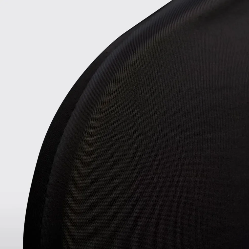 vidaXL Stoelhoezen stretch 18 st zwart