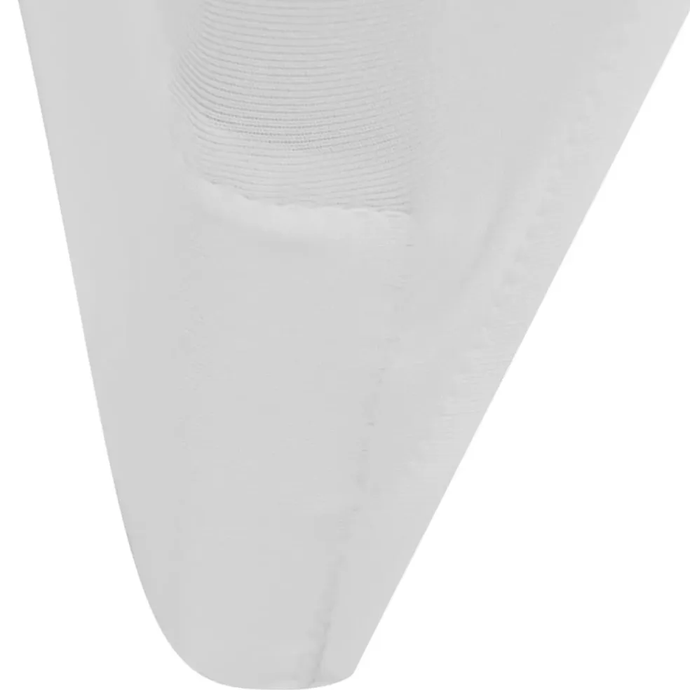 vidaXL Stoelhoezen stretch 18 st wit