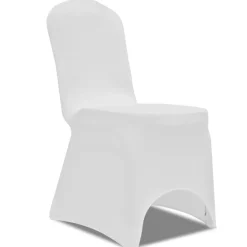 vidaXL Stoelhoezen stretch 18 st wit