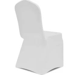 vidaXL Stoelhoezen stretch 18 st wit
