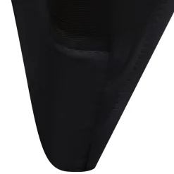 vidaXL Stoelhoezen stretch zwart 100 st