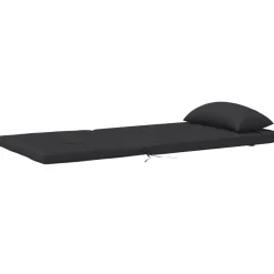 vidaXL Stoelkussens 2 st Adirondack oxford stof zwart