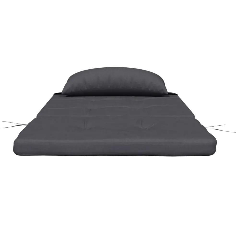 vidaXL Stoelkussens 2 st Adirondack oxford stof antracietkleurig