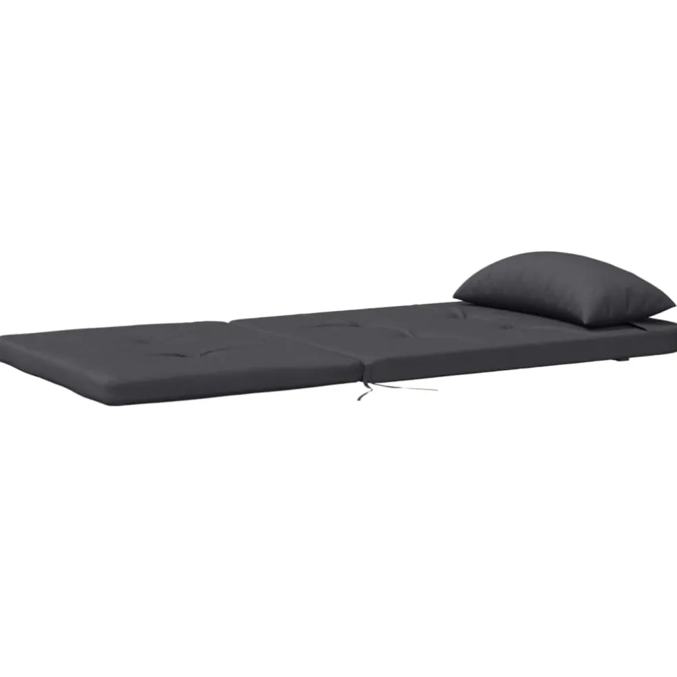 vidaXL Stoelkussens 2 st Adirondack oxford stof antracietkleurig