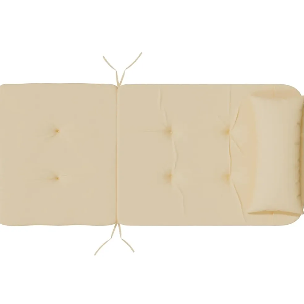 vidaXL Stoelkussens 2 st Adirondack oxford stof beige