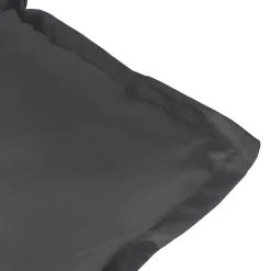 vidaXL Stoelkussens 2 st hoge rug 120x50x7 cm stof gemêleerd antraciet