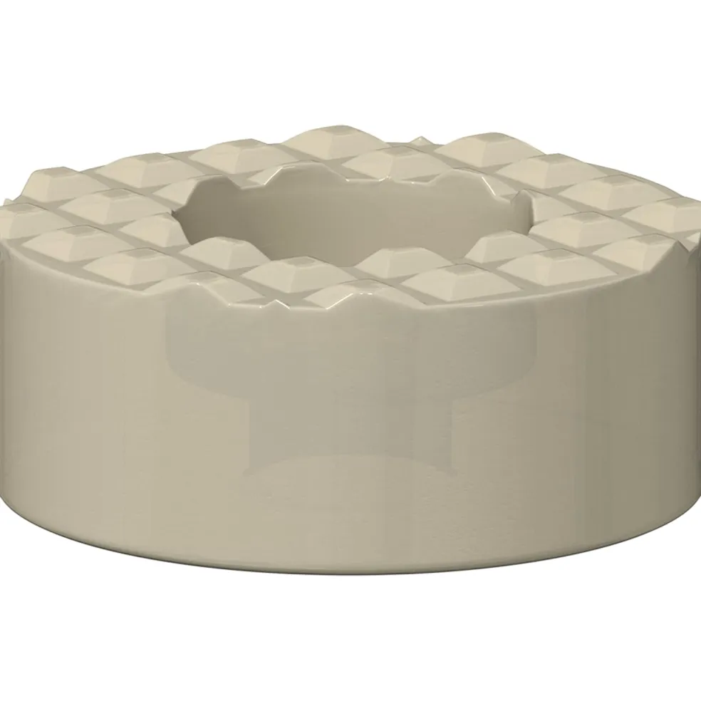 vidaXL Stoelpoot Vloerbeschermers 2 st Doorzichtig Ø 15 x 16 mm PVC