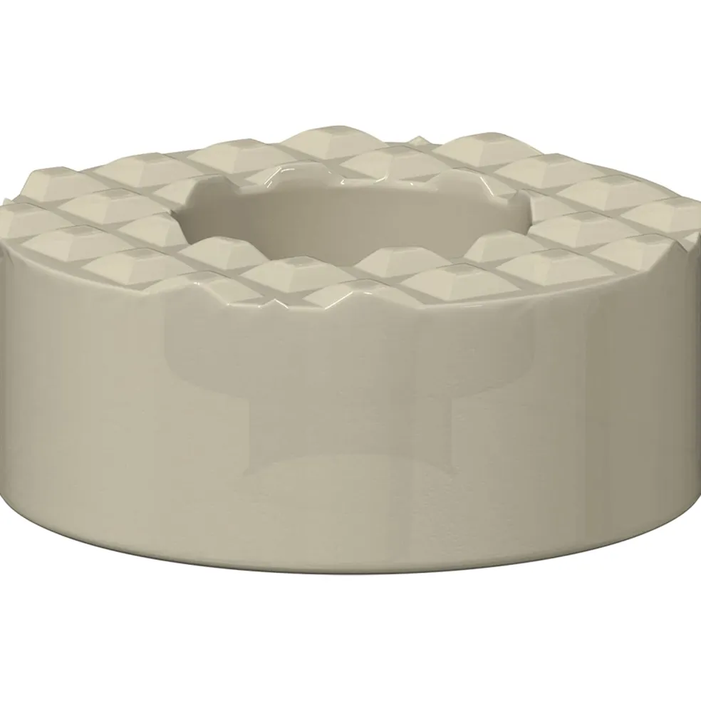 vidaXL Stoelpoot Vloerbeschermers 2 st Doorzichtig Ø 15 x 16 mm PVC