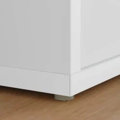 vidaXL Stoelpoot Vloerbeschermers 2 st Doorzichtig Ø 15 x 16 mm PVC