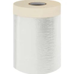 vidaXL Stofdoek met plakband 6 st Doorzichtig 30 x 3300 cm HDPE