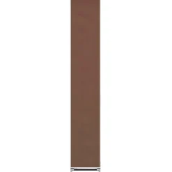 vidaXL Stoffen schoenenrek met hoes 162 x 57 x 29 cm bruin