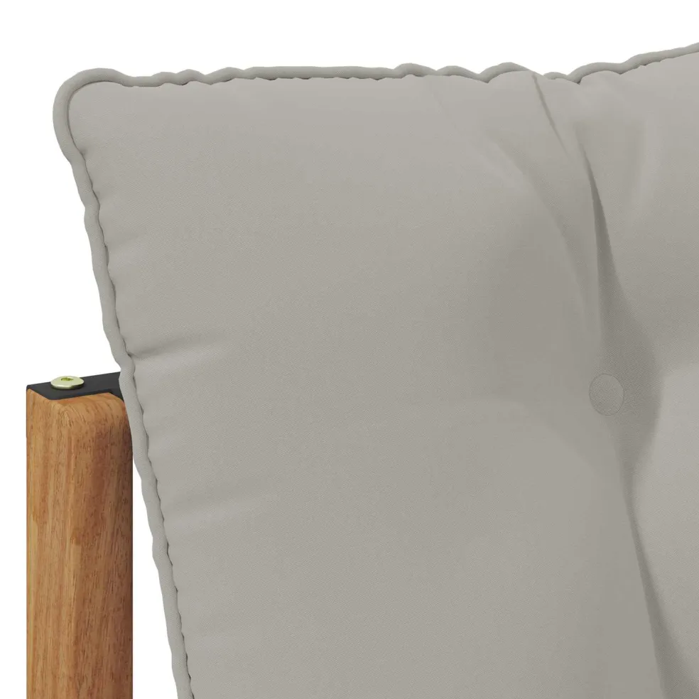 vidaXL 3 st Outdoor Midden- en Hoeksalon Naturel
