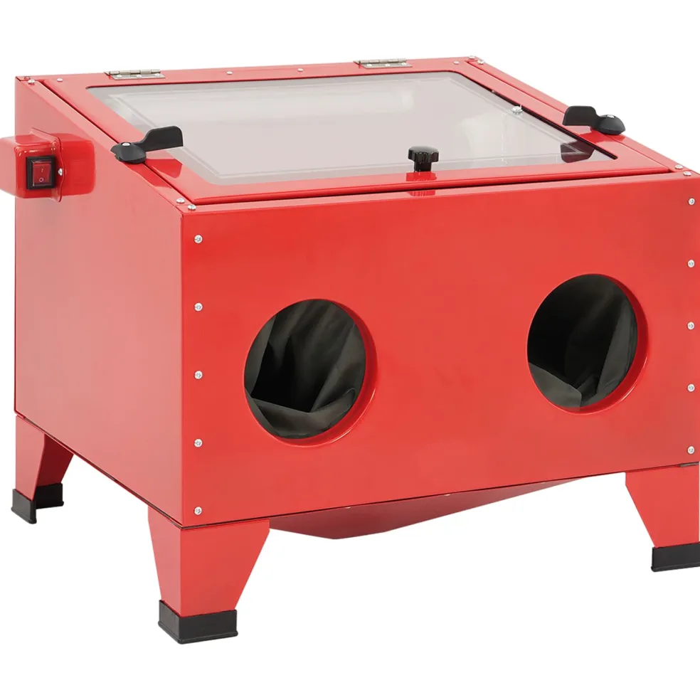 vidaXL Stralingscabine 94,8 L 125 PSI Koudgewalst staal