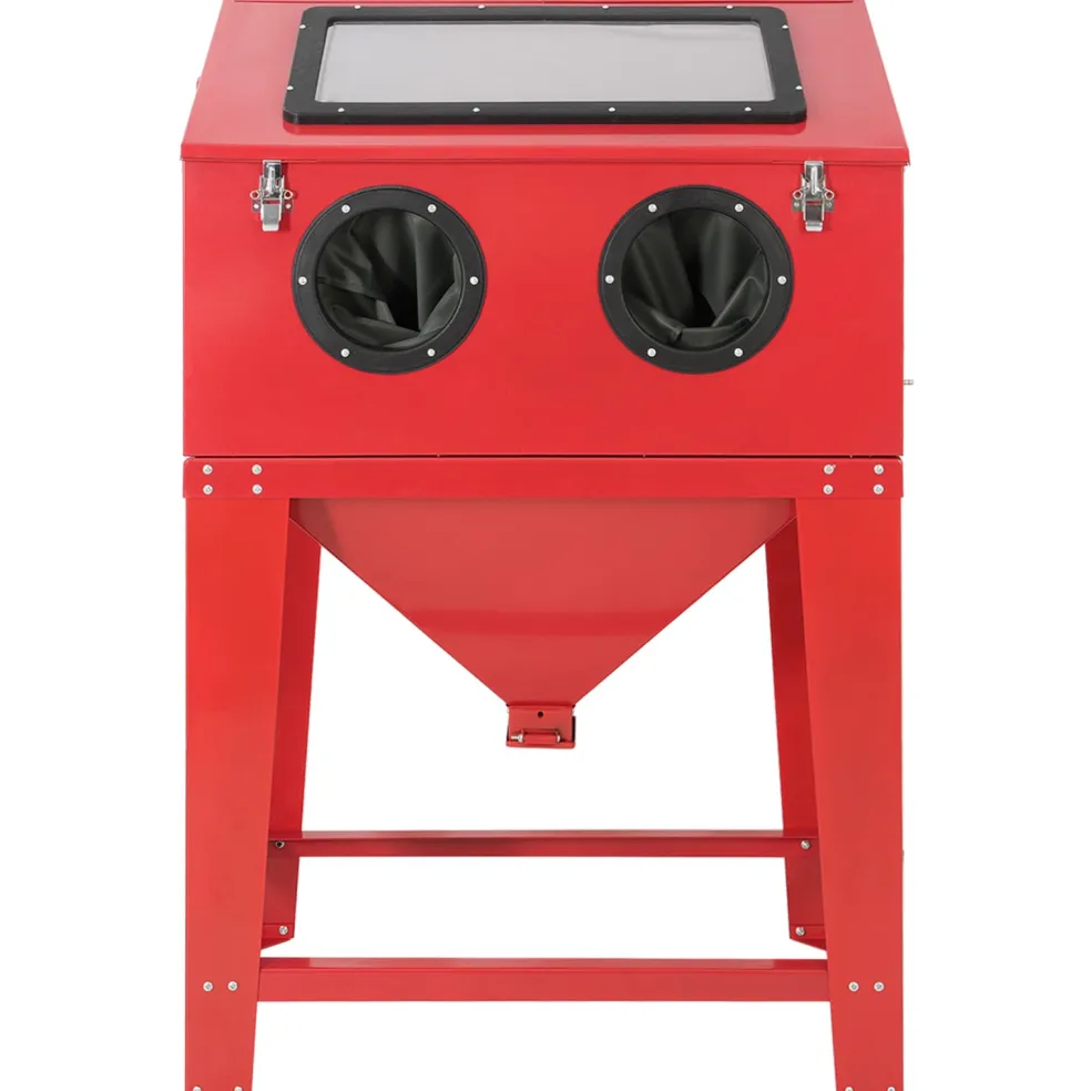 vidaXL Stralingscabine 245 L 120 PSI Koudgewalst staal