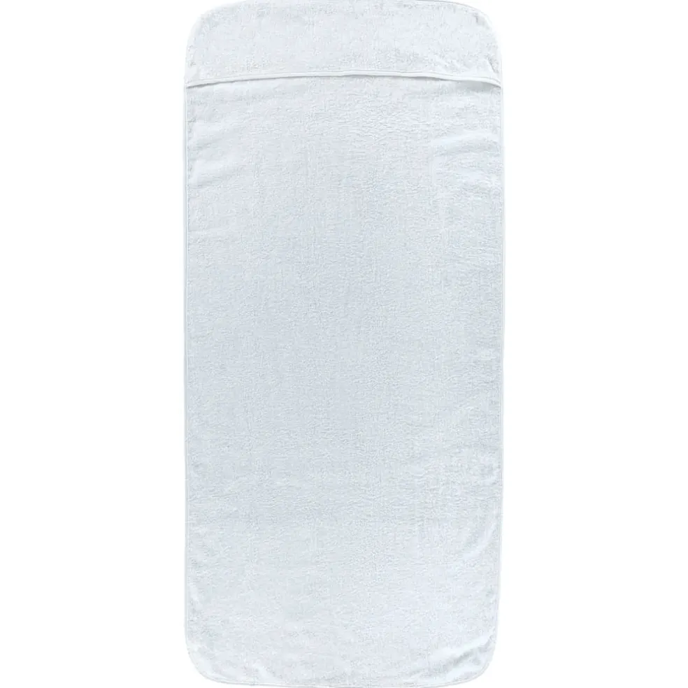vidaXL Strandhanddoeken 2 st 400 g/m² 60x135 cm stof wit