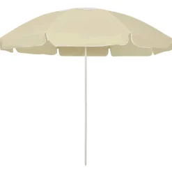 vidaXL Strandparasol 240 cm zandgeel