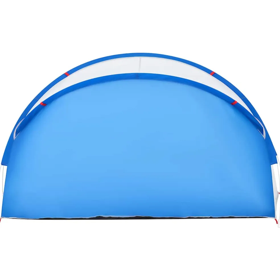 vidaXL Strandtent 2-persoons pop-up waterdicht azuurblauw