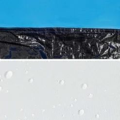 vidaXL Strandtent 2-persoons waterdicht snelontgrendeling azuurblauw