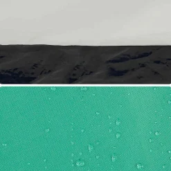 vidaXL strandtent 4-persoons waterdicht snelontgrendeling zeegroen