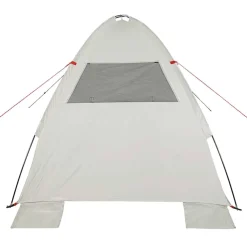 vidaXL Strandtent waterdicht grijs