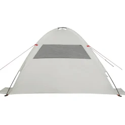 vidaXL Strandtent waterdicht grijs