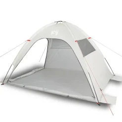 vidaXL Strandtent waterdicht grijs